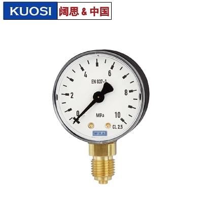 波登管壓力表111.10、111.12型機(jī)械壓力測(cè)量儀表