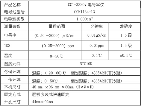 3320V參數(shù)